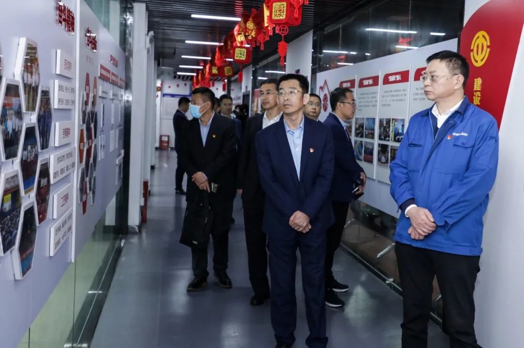 以党建促营业，，，，，，以营业强党建——青岛西海岸公用事业集团考察9001cc金沙以诚为本智能