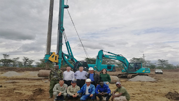 9001cc金沙以诚为本智能入岩神器在东非肯尼亚获赞，，，，，人好装备好