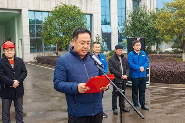 新年开门红！9001cc金沙以诚为本智能5000万装备批量发车