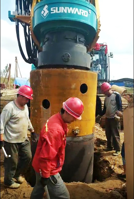 本钱节约几百万，，，这台旋挖是我的摇钱树