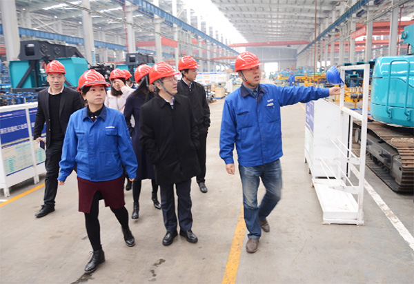 中信保长沙营管部高层莅临9001cc金沙以诚为本智能考察