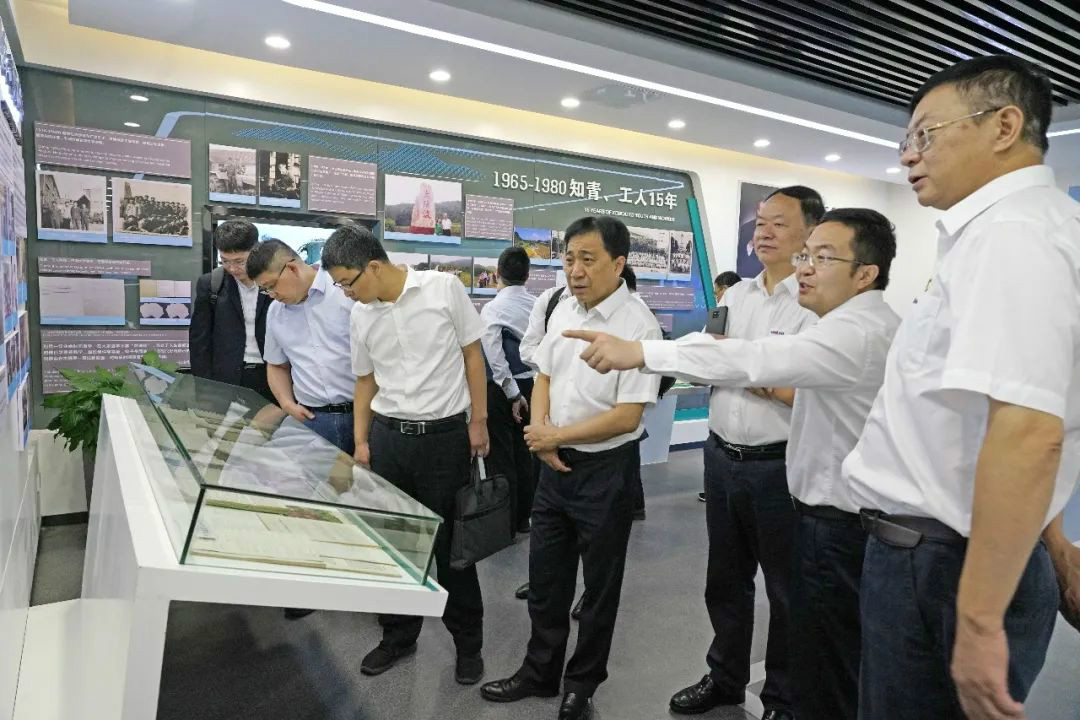 中铁装备赵华总司理莅临9001cc金沙以诚为本智能交流