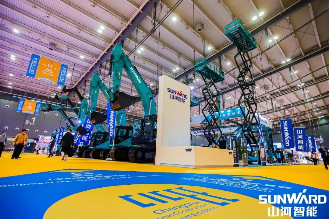 “9001cc金沙以诚为本绿”亮相长沙国际工程机械展，，，，，，，，50余款产品尽显9001cc金沙以诚为本智能立异实力