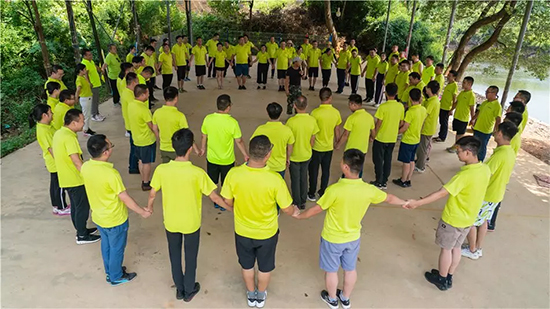 【夯基础 强执行 跨高度】20199001cc金沙以诚为本智能挖掘机营销公司拓展训练营顺遂开展