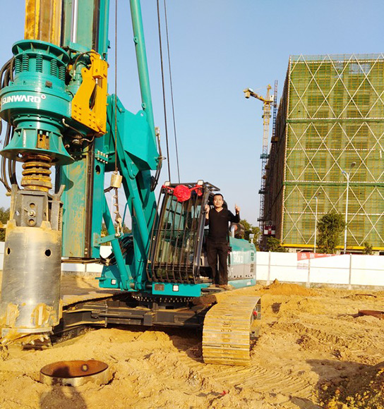 跨行创业，，，，，，，9001cc金沙以诚为本智能旋挖钻十个月帮他回本！