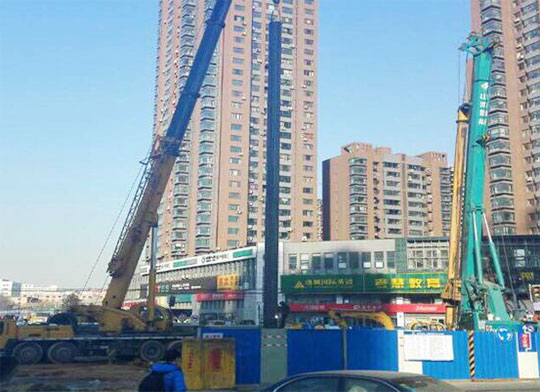 打下“东北第一桩”，，，，，沈阳帝铂旋挖队火了