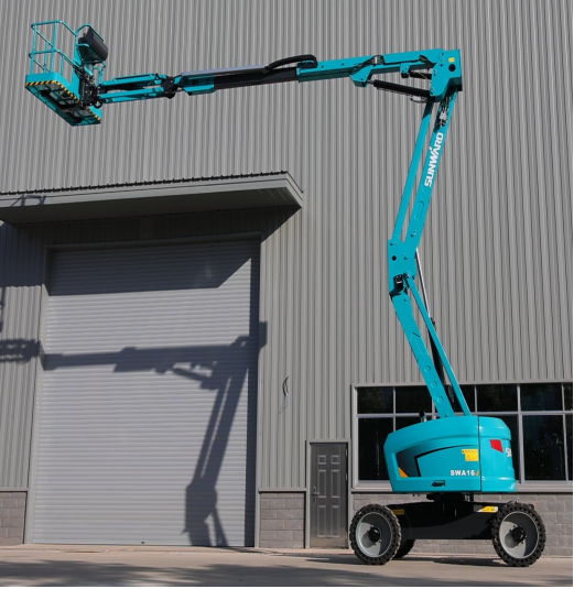 匠心打造！9001cc金沙以诚为本智能曲臂式高空作业平台正式投放市场