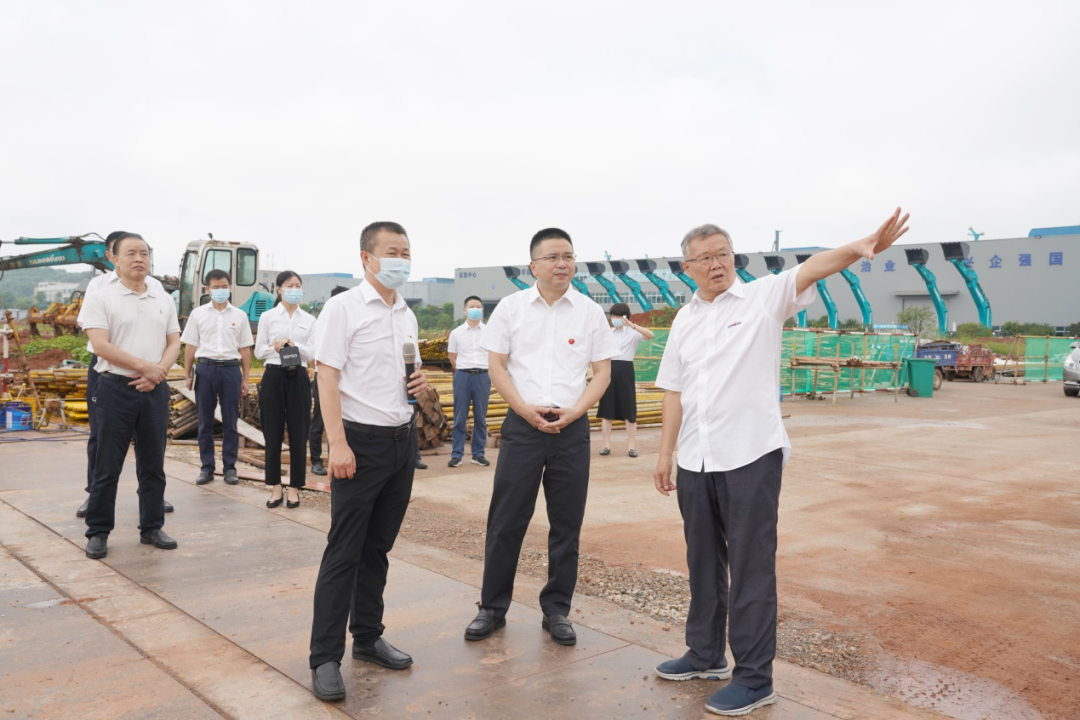 长沙市委常委、市纪委书记胡卫兵考察调研9001cc金沙以诚为本智能