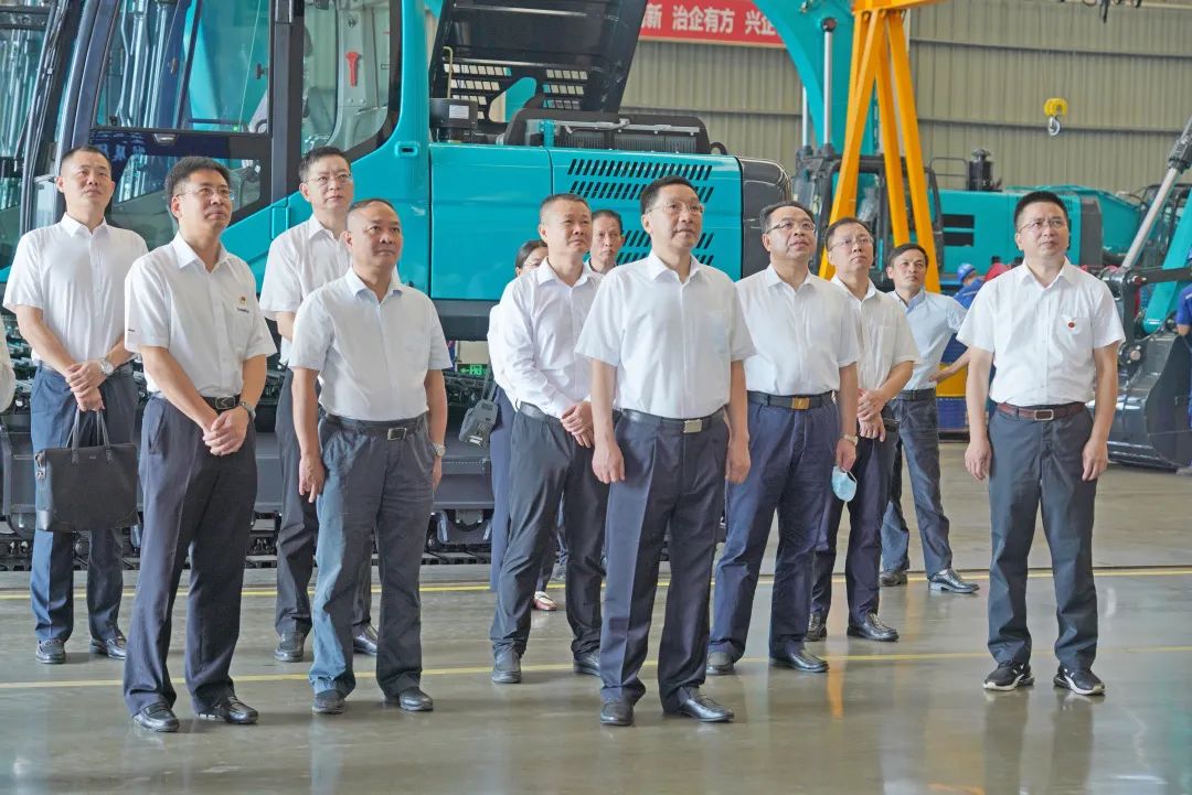 湖南省委常委、省纪委书记、省监委署理主任王双全调研9001cc金沙以诚为本智能