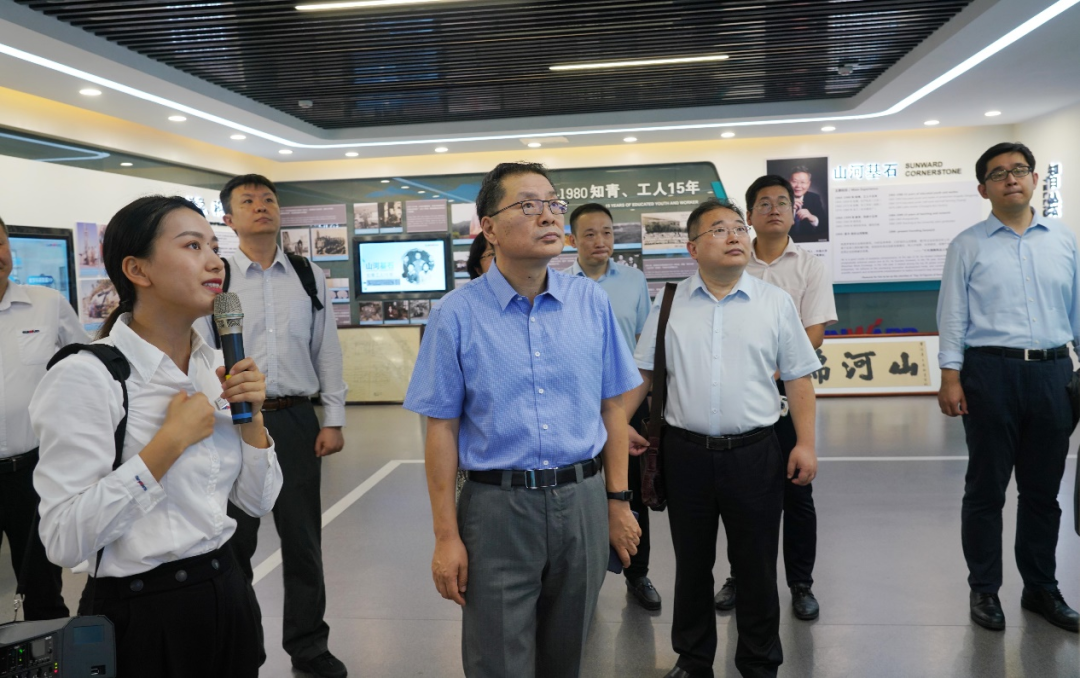 中国出口信用包管公司向导一行调研9001cc金沙以诚为本智能