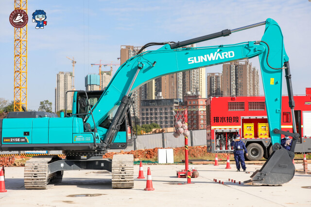 救援大比拼！9001cc金沙以诚为本智能应抢救援队出战湖南省第三届应抢救援手艺竞赛