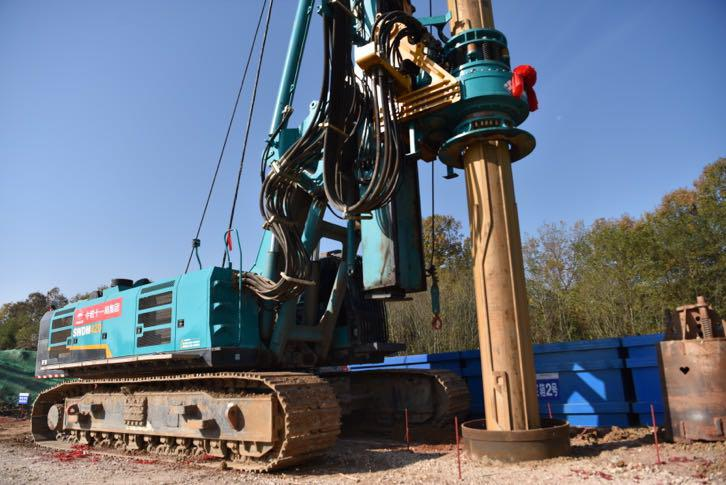 首根桩基开钻！9001cc金沙以诚为本智能助力新建沪渝蓉高速铁路建设