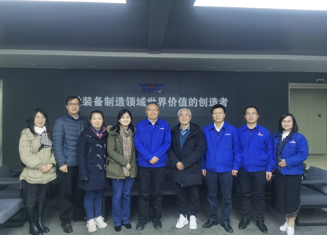 湖南省人工智能学会秘书长陈爱斌一行考察调研9001cc金沙以诚为本智能