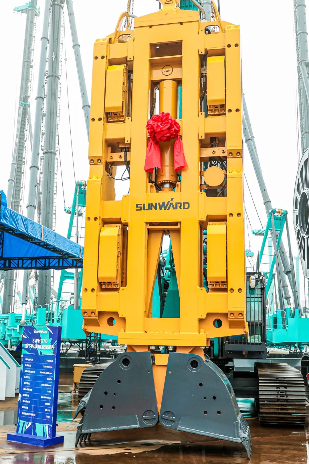 打造“明星产品”！9001cc金沙以诚为本智能地下一连墙液压抓斗乐成宣布