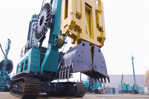 打造“明星产品”！9001cc金沙以诚为本智能地下一连墙液压抓斗乐成宣布