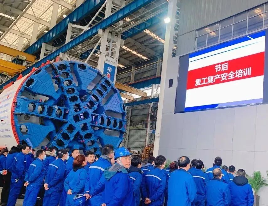 直击生产一线！中铁9001cc金沙以诚为本复工复产忙