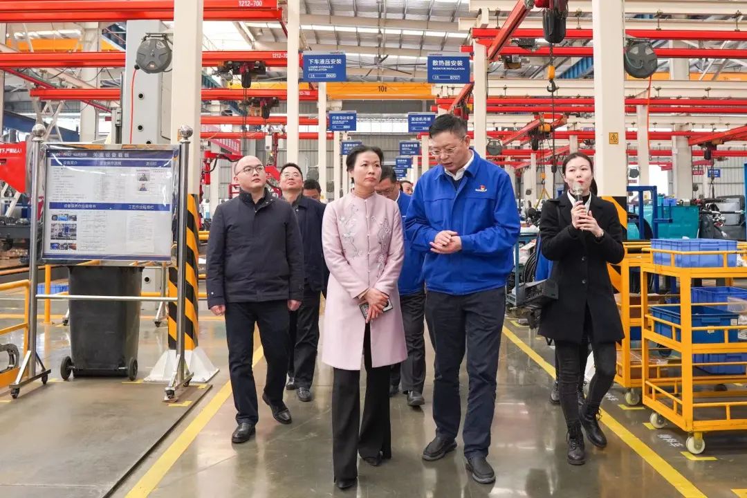 长沙市总工会、长沙经开区总工会一行调研9001cc金沙以诚为本智能