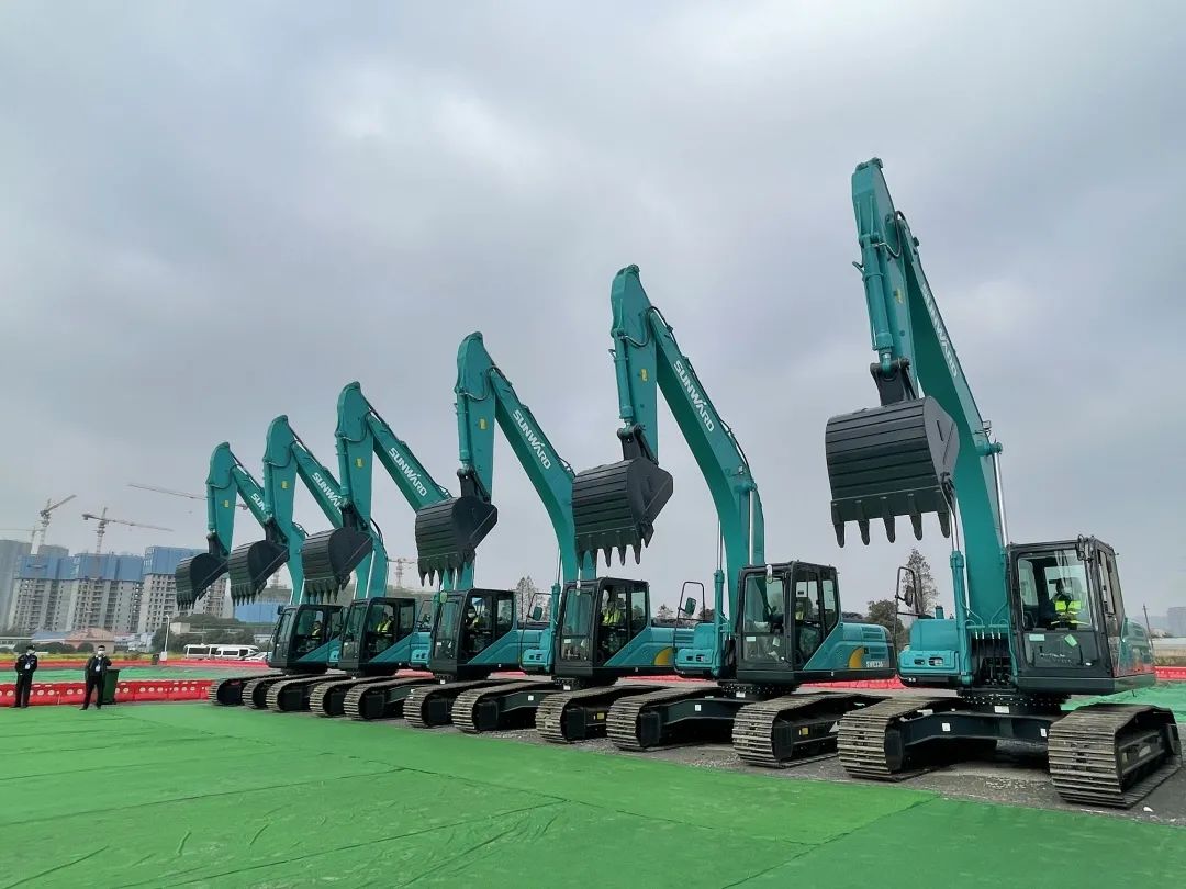 9001cc金沙以诚为本智能亮相岳麓山实验室建设项目开工仪式