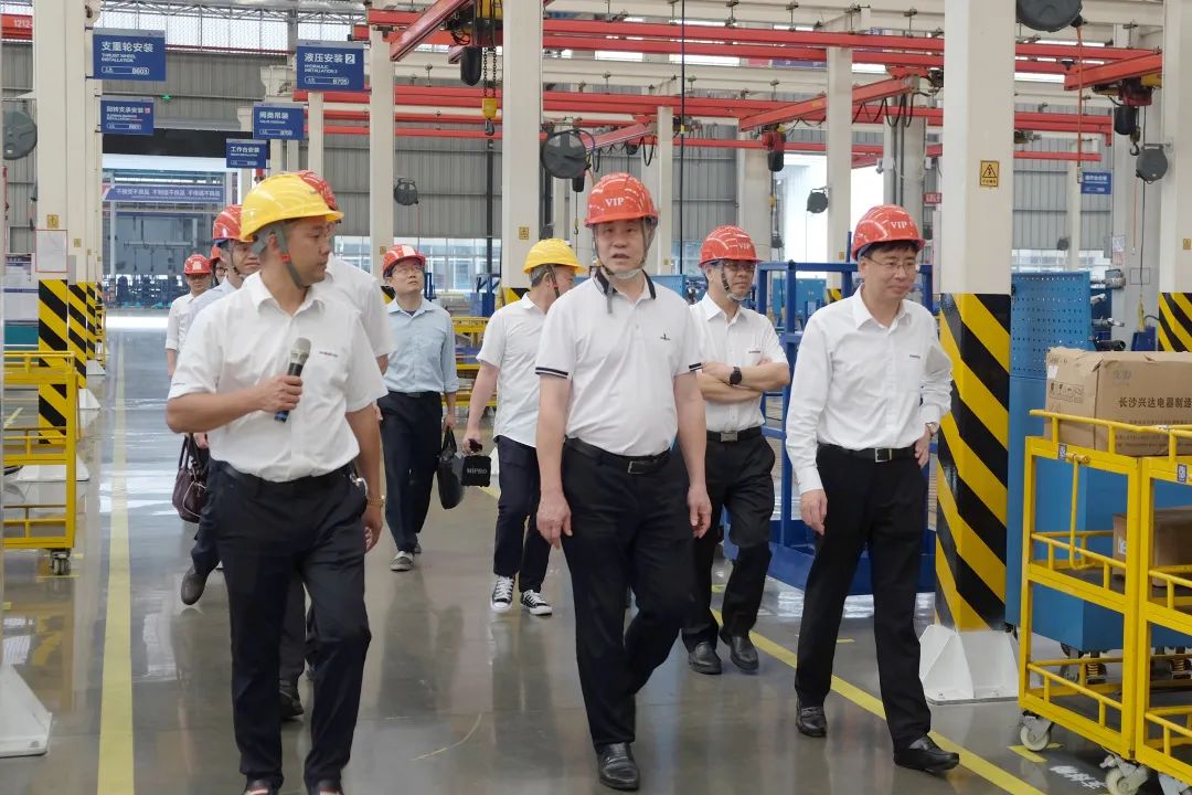 广州工控集团副总司理李绍康调研9001cc金沙以诚为本智能