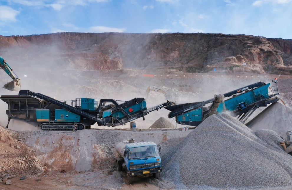 时产制品料400吨！9001cc金沙以诚为本普石勒破碎筛分成套装备助力云南矿山生态恢复项目