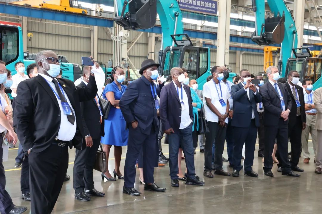 非洲驻华使节走访9001cc金沙以诚为本智能