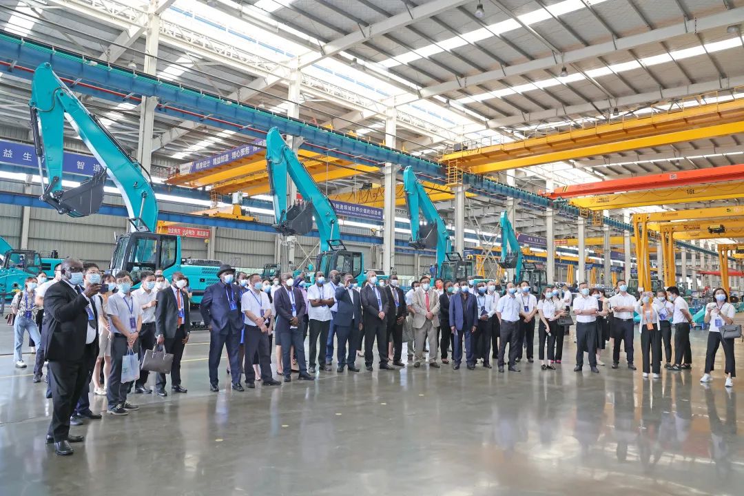 非洲驻华使节走访9001cc金沙以诚为本智能