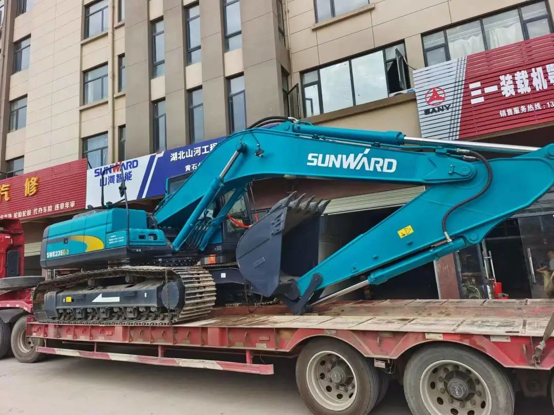 全款拿下！9001cc金沙以诚为本智能挖掘机奔赴工地一线