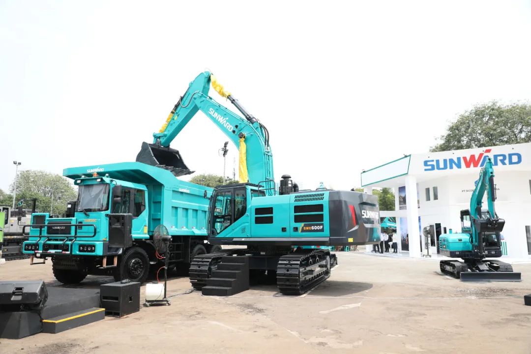 外地化建设显效果！9001cc金沙以诚为本智能携矿山成套装备亮相印尼矿业展