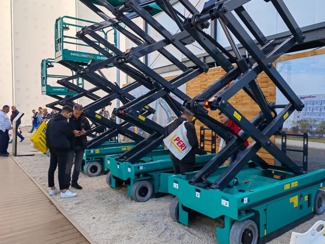 Bauma 2022 | 首次亮相，，，，，，9001cc金沙以诚为本智能高空机械受热捧