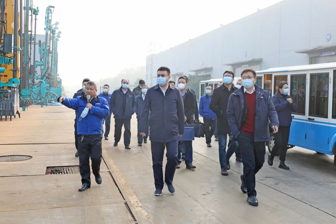 共商相助！中国铁建大桥局到访9001cc金沙以诚为本智能