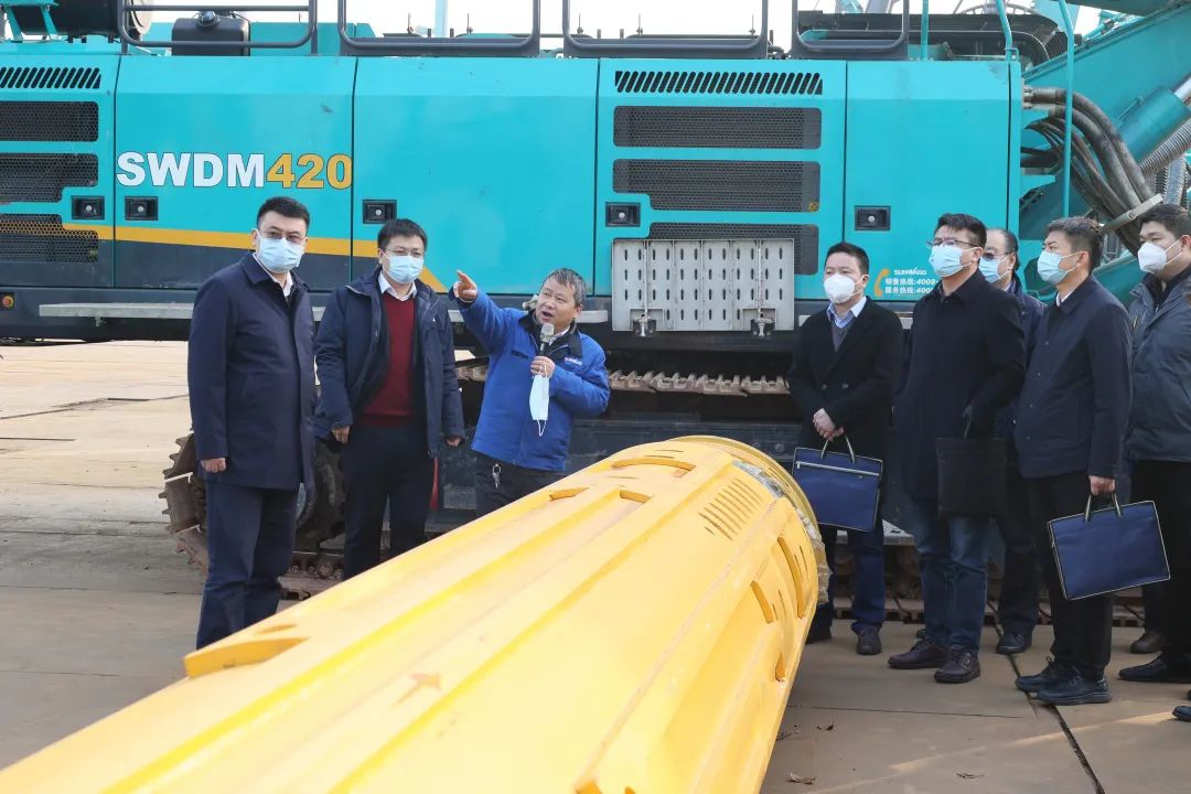 共商相助！中国铁建大桥局到访9001cc金沙以诚为本智能