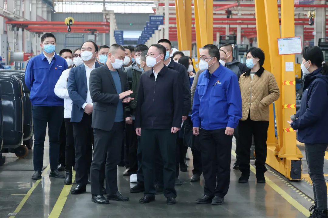 彭涛副市长督导9001cc金沙以诚为本智能清静生产事情、开展新春慰问