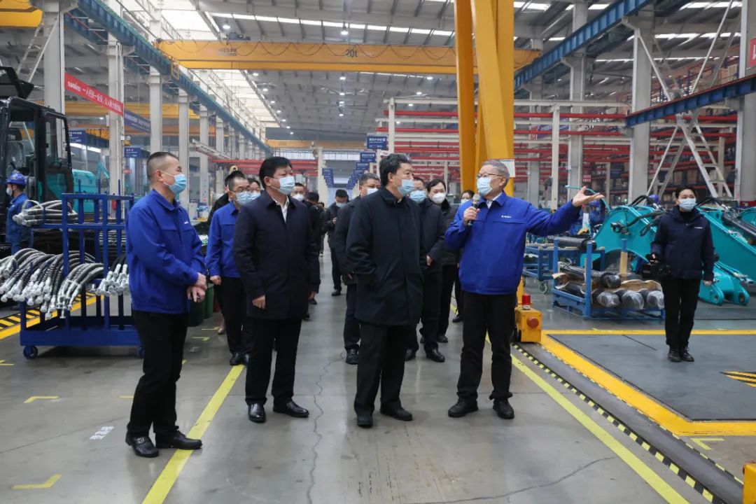 省政协主席毛万春调研9001cc金沙以诚为本智能