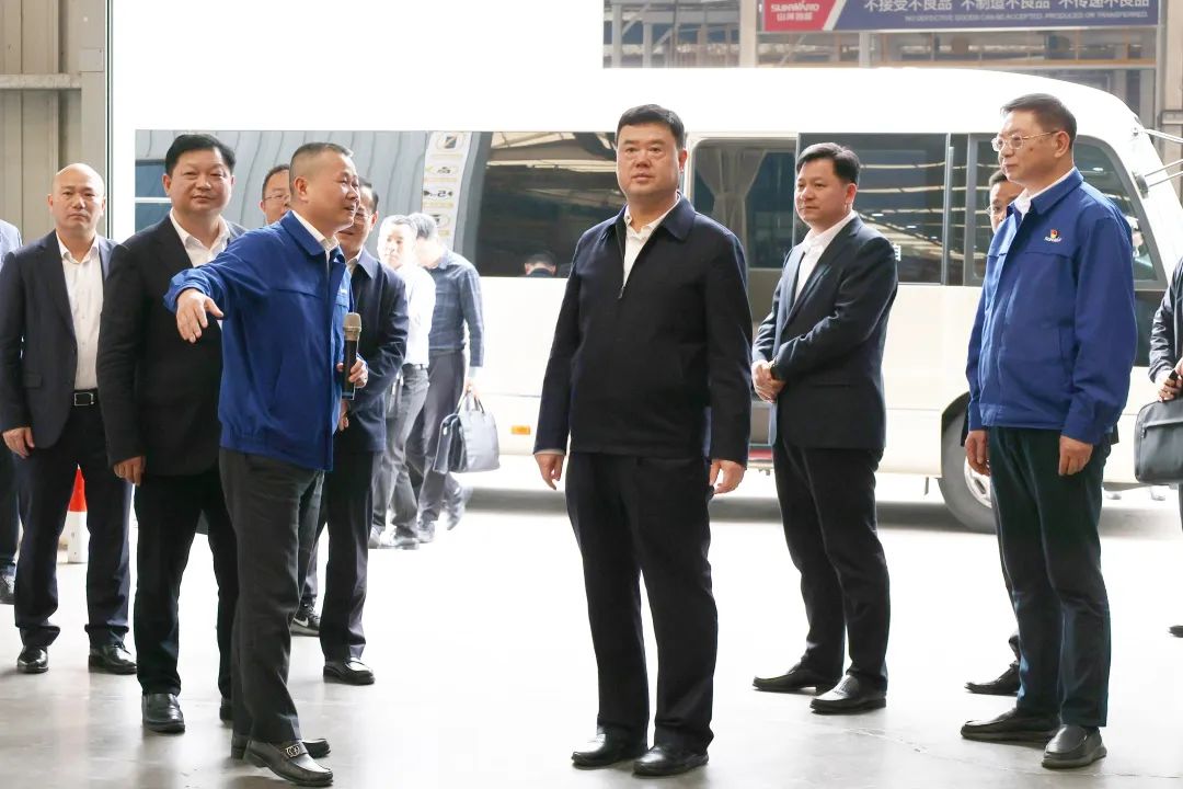 湖南省委政法委书记魏建锋调研9001cc金沙以诚为本智能