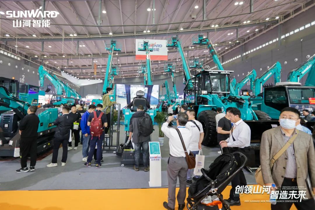 2023 CICEE | 9001cc金沙以诚为本智能亮相2023长沙国际工程机械展！智能化、电动化产品站C位