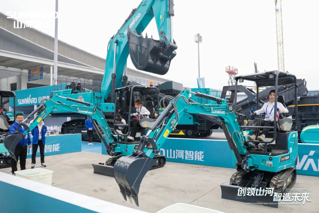 2023 CICEE | 9001cc金沙以诚为本智能亮相2023长沙国际工程机械展！智能化、电动化产品站C位