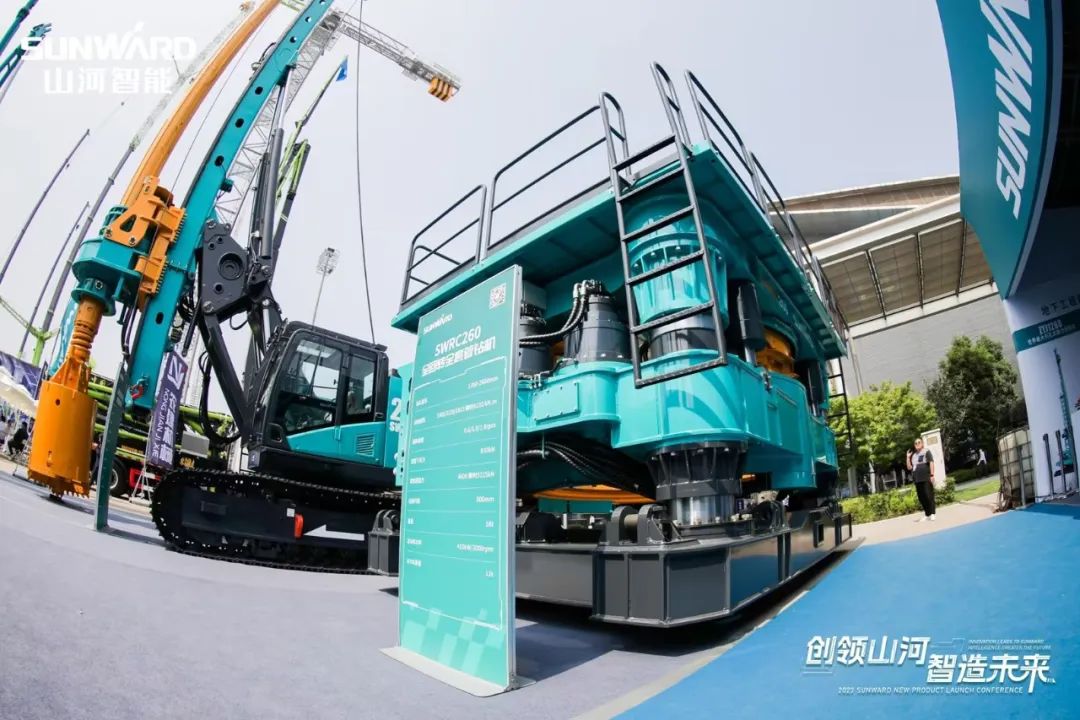 携手共建“一带一起”，，，9001cc金沙以诚为本智能地下工程装备广受关注