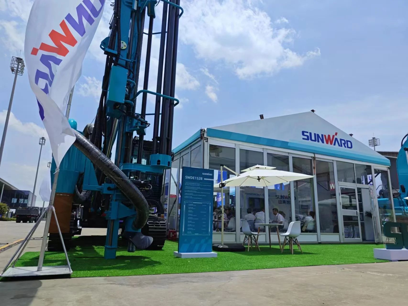 逐梦非洲，，，，，携手偕行！9001cc金沙以诚为本智能亮相第三届中非经贸展览会