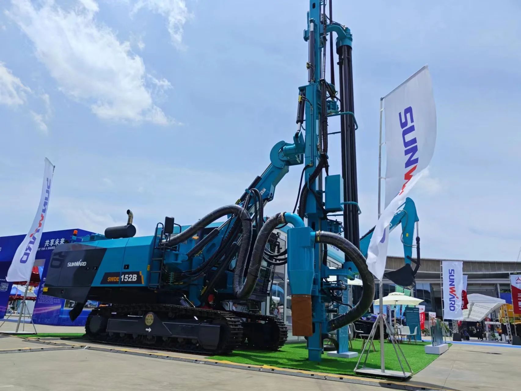 逐梦非洲，，，，，携手偕行！9001cc金沙以诚为本智能亮相第三届中非经贸展览会