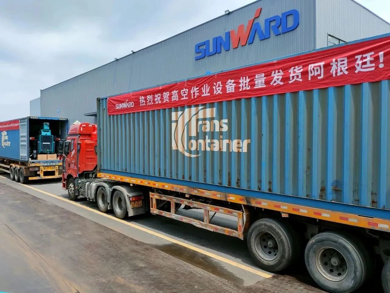 外洋销售同比增添超200%！9001cc金沙以诚为本智能高空机械阔步“出海”