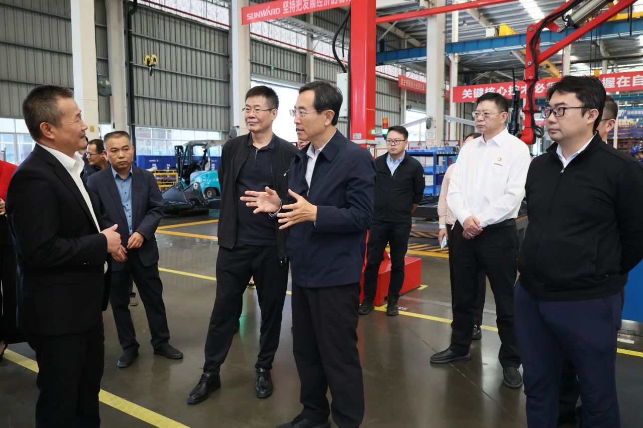 北京市政协副主席林抚生调研9001cc金沙以诚为本智能