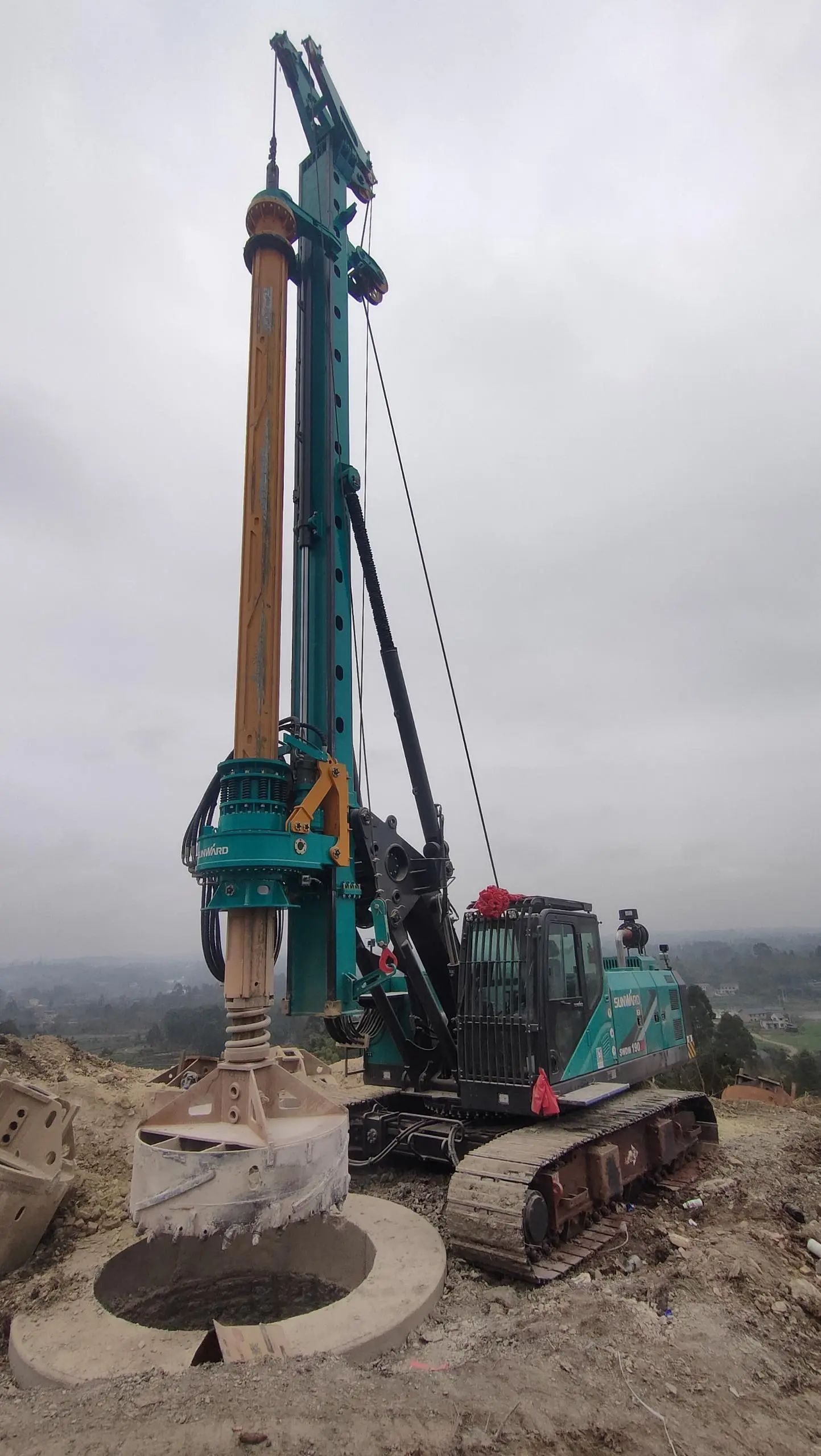 一连火热交付！9001cc金沙以诚为本智能SWDM190JN旋挖钻机备受天下各地客户青睐