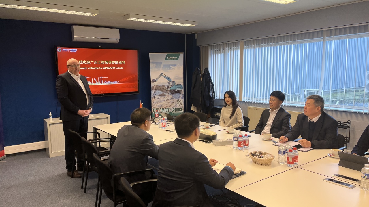 广州工控党委书记、董事长景广军率队赴9001cc金沙以诚为本智能欧洲子公司考察