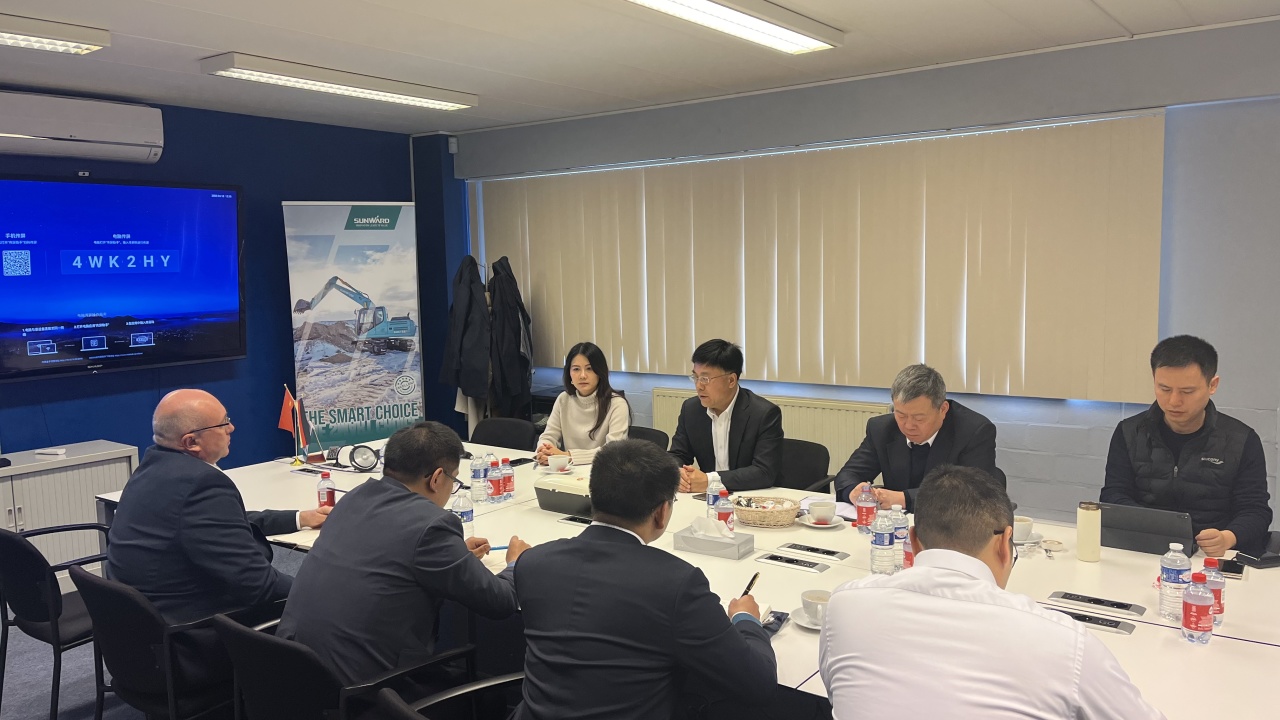 广州工控党委书记、董事长景广军率队赴9001cc金沙以诚为本智能欧洲子公司考察