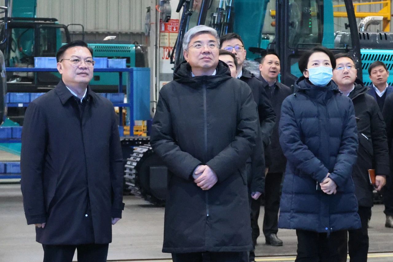 商务部部长助理唐文弘调研9001cc金沙以诚为本智能