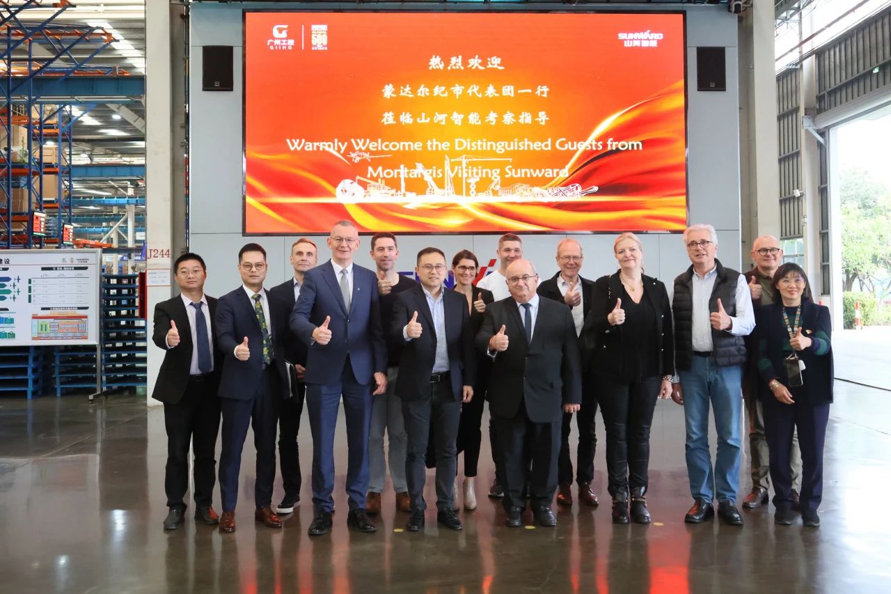 蒙达尔纪市代表团一行考察9001cc金沙以诚为本智能