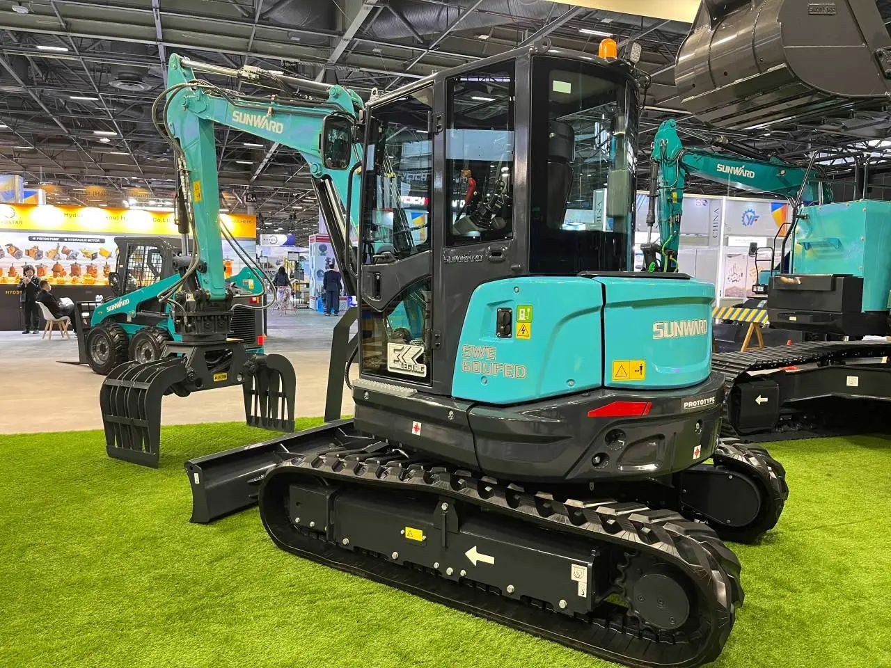 赢战INTERMAT 2024！9001cc金沙以诚为本智能土方机械深耕全球高端市场