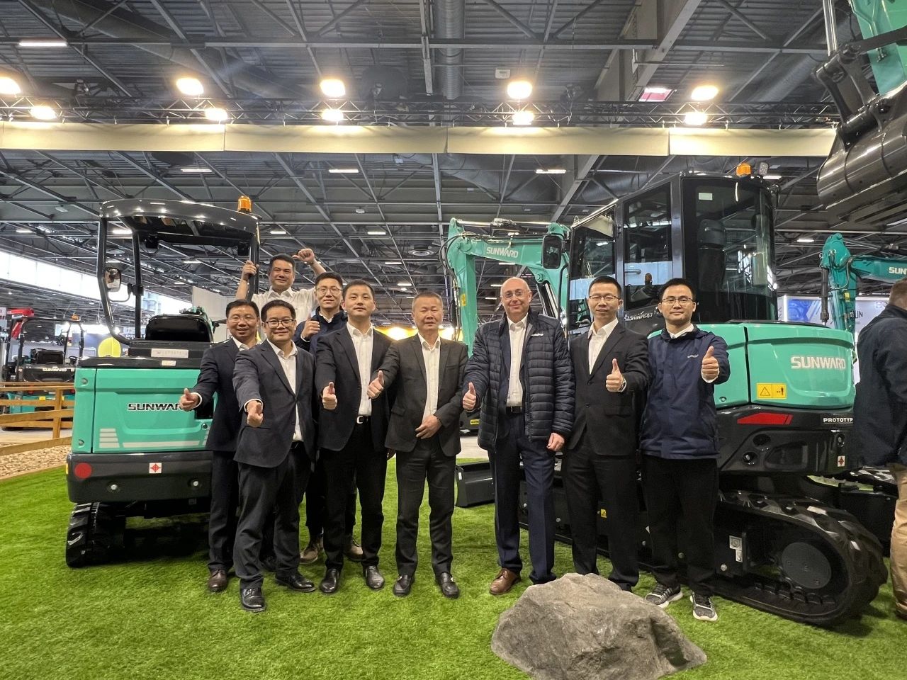 赢战INTERMAT 2024！9001cc金沙以诚为本智能土方机械深耕全球高端市场