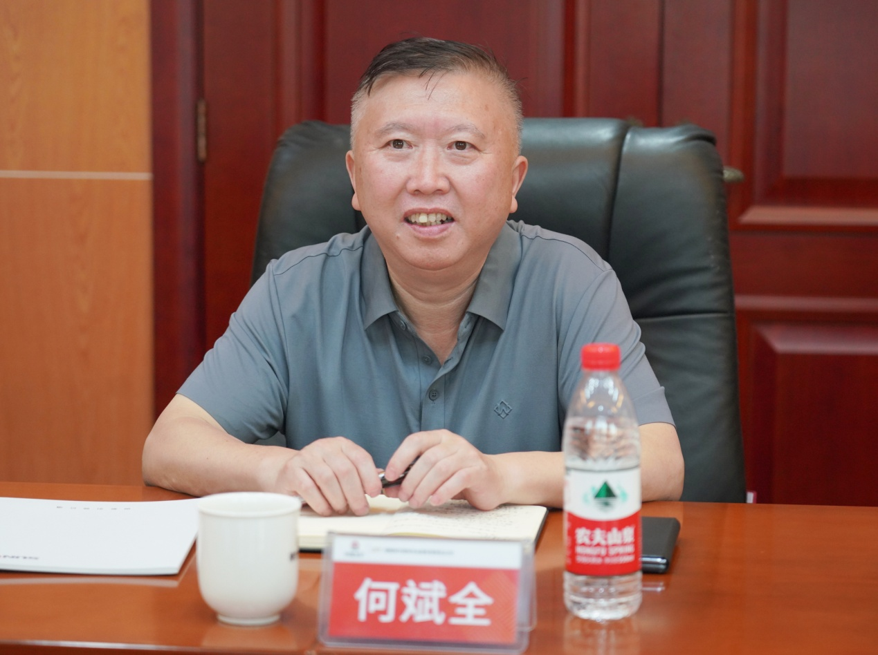 相助共赢，，，，，智胜未来！9001cc金沙以诚为本智能造访湖南柿竹园有色金属有限责任公司