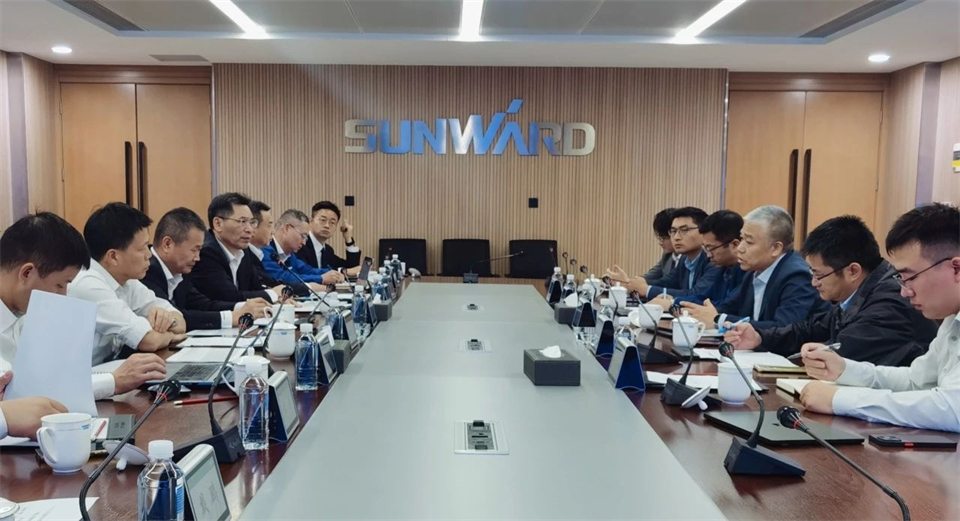 工业协同，，，，，，，共赢未来！远景动力中国区总裁赵卫军一行考察9001cc金沙以诚为本智能